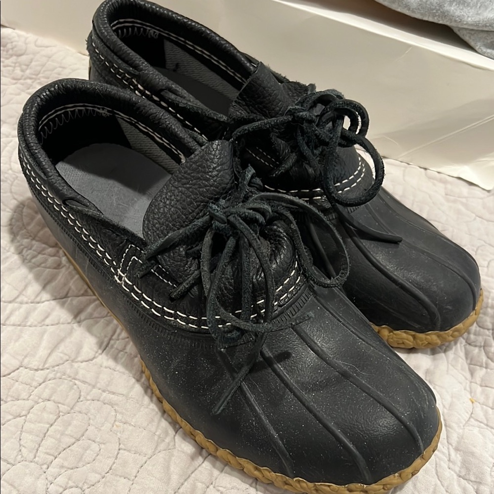 LL Bean Boots size 7 black